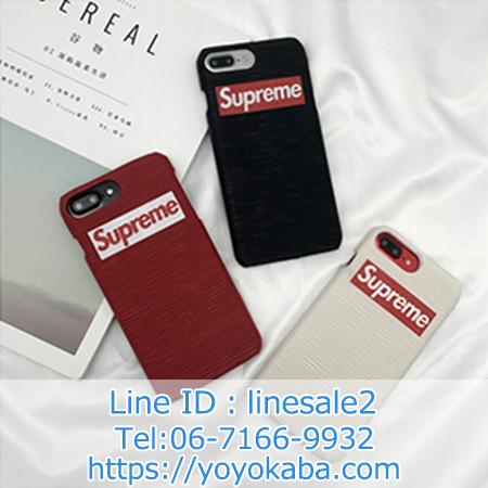 ストリート Supreme iphone8/x カバー シンプル iphone8PLUSケース シュプリーム 男女 超薄型 ハードケース アイフォン7 7PLUSケース カッコイイ 送料無料