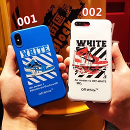 カッコイイ ブランド オフホワイトxエアジョーダン iPhoneX ケース