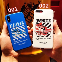 カッコイイ ブランド オフホワイトxエアジョーダン iPhoneX ケース