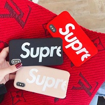 SUPREME iPhoneシリーズ 携帯ケース iPhoneX/8/7plusカバー 