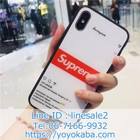 SUPREME iphoneX カバー モノグラム柄