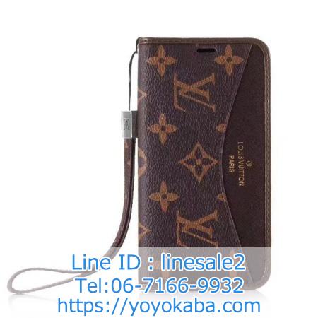 ルイヴィトン アイホンテン/X ケース LV iphone8/7 手帳ケース