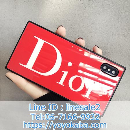デイオール Dior iphoneX ケース 鏡面設計 おしゃれ