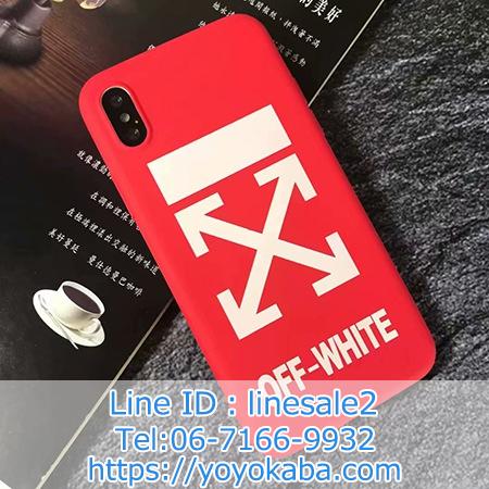 OFF-WHITE iPhoneX/8 ソフトケース 夜光