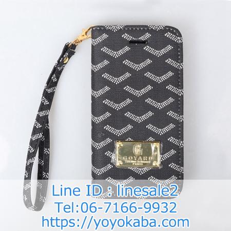 ブランド GOYARD iPhoneX/XS/XS Max ケース iPhoneXR/8ケース 手帳型