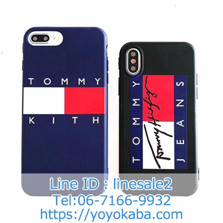 KITH x TOMMY HILFIGER アイフォンXS Max/XS/XR ケース ソフト