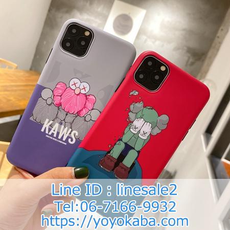 カウズ iphone11pro maxカバー パロディ