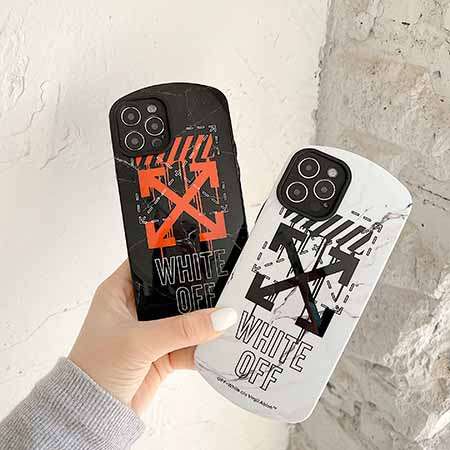 おしゃれ iphone12ケース off-white 