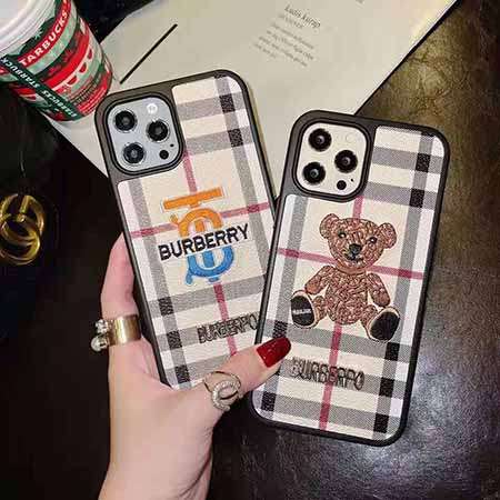 Burberryアイフォーン12ブランド柄スマホケース