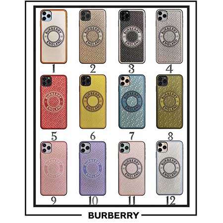 人気アイホン12保護ケースburberry