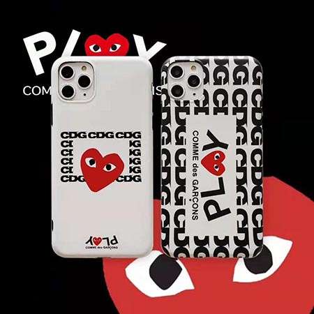 Comme des Garçons ケース ハート柄 アイフォーン12promax