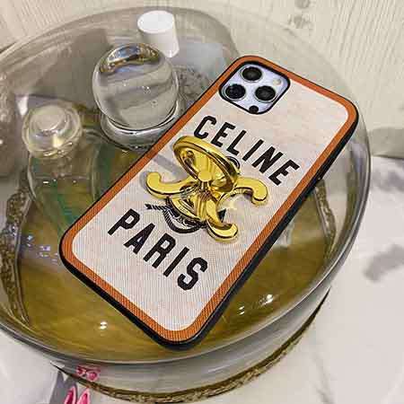 高質革貼 iphone11 Celine カバー