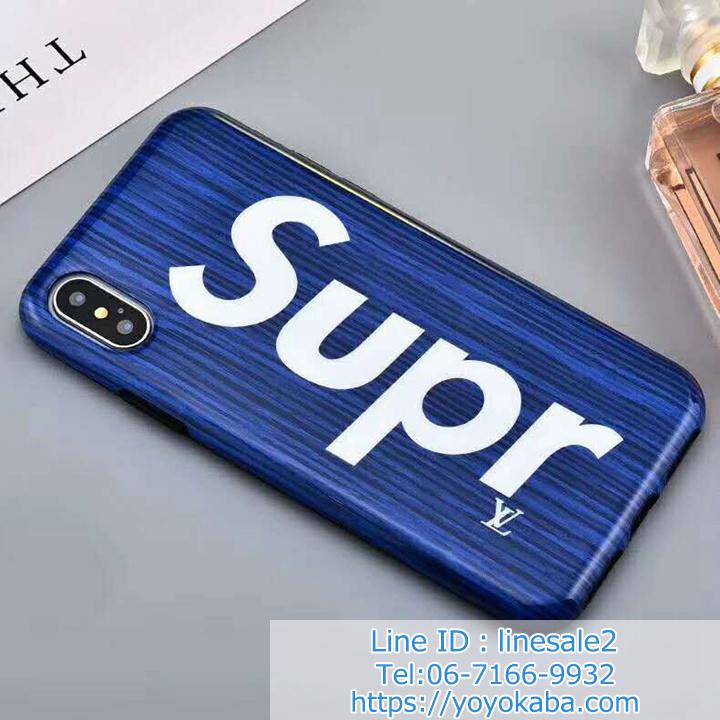 “SUPREME LV ブランドiphone8/8PLUSケース芸能人愛用