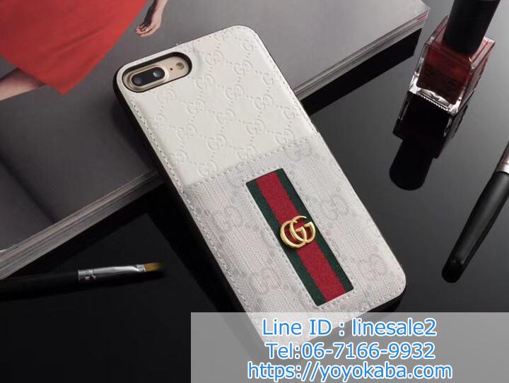 革製 混色Gucci iphone7カバー 