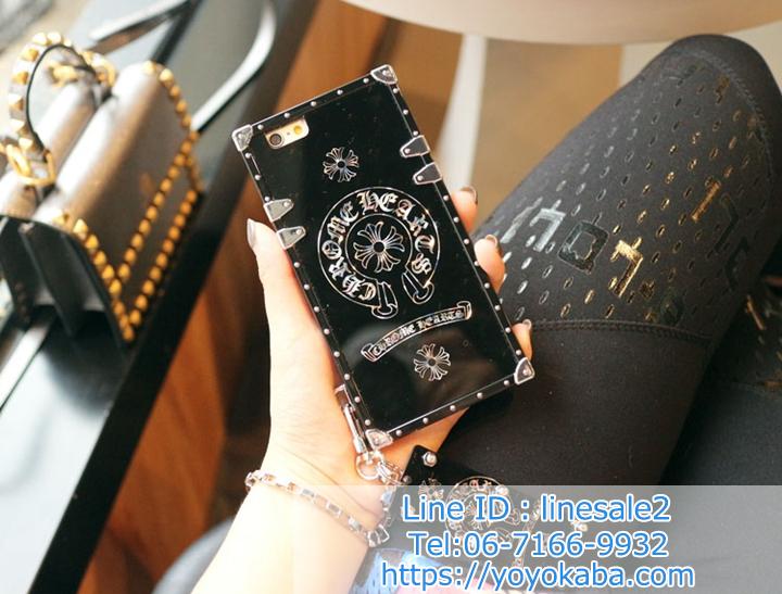 chrome hearts iphone8/8plusカバー オシャレ カップル用