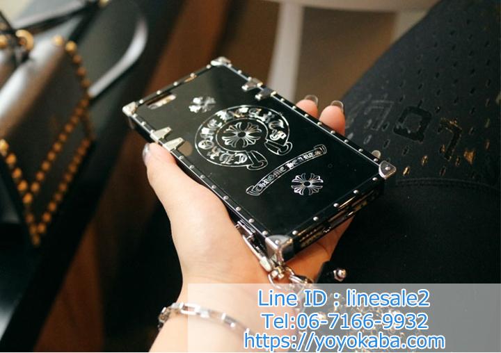 個性 CHROME HEARTS iphone8plusケース