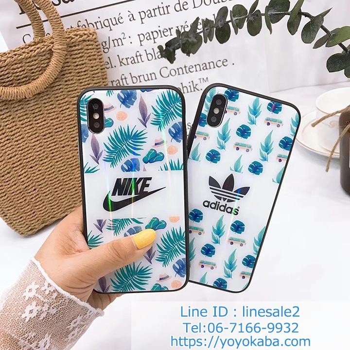 adidas x NIKE iPhone8/8plus ジャケットケース カッコイイ