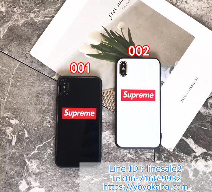 シンプル風 SUPREME iPhoneXS/Xs Max カバー