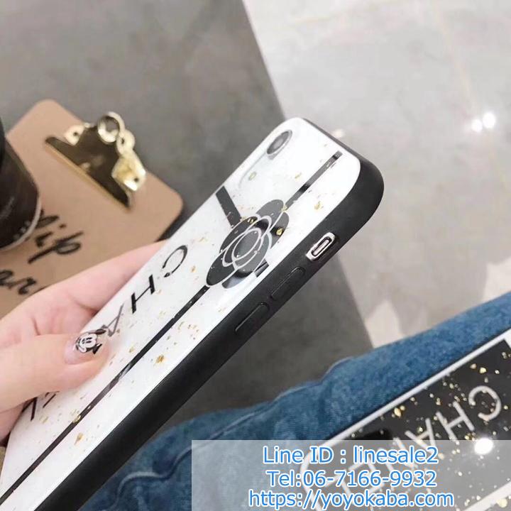 サザンカ柄 iphone8plusケース CHANEL 