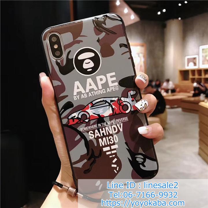 個性的 AAPE アイフォンxsmax・Xケース