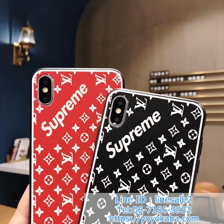  ブランド お洒落 supreme lv アイフォンxr/Xケース