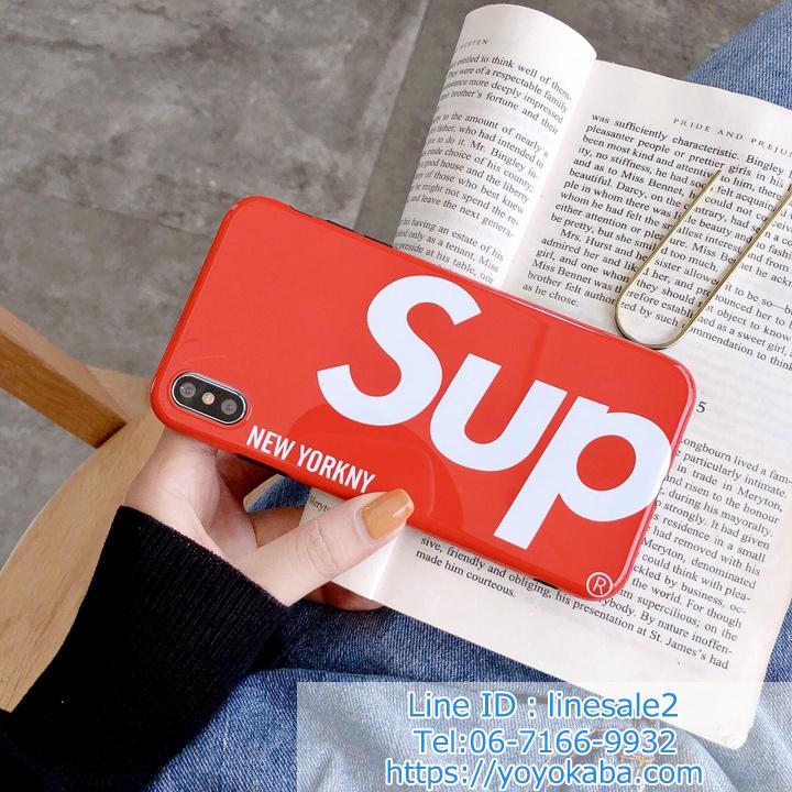 sup 英語落書き レッドiphonecase