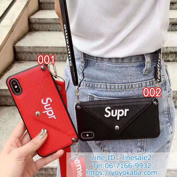 Supreme ブランド柄 定番 スマホケース