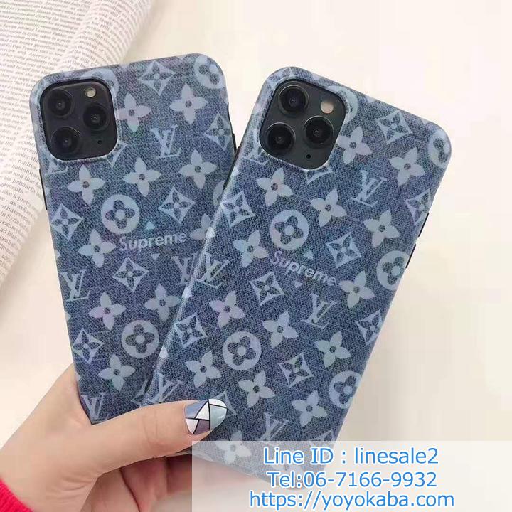 supreme lv iphone11pro/11promax/11ケース ブランドロゴ 個性