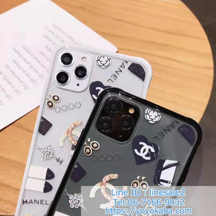 chanel iphonexr/xs maxカバー 新品 きれい