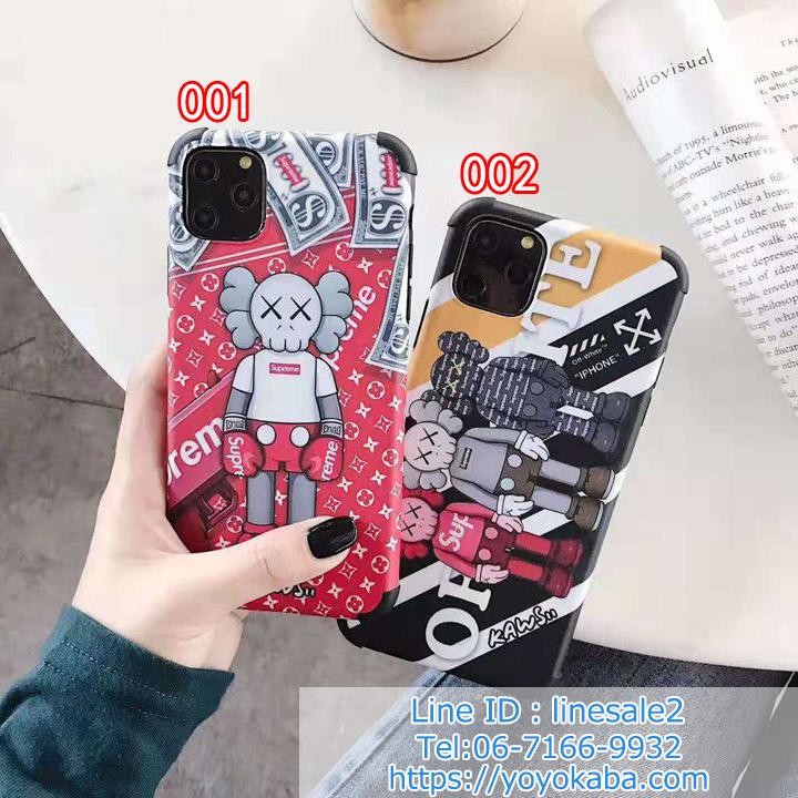 Kaws コラボ supreme スマホケース