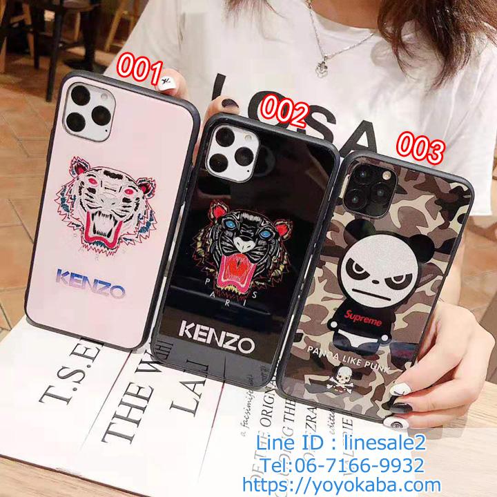 kenzo iphone11pro maxケース 虎柄