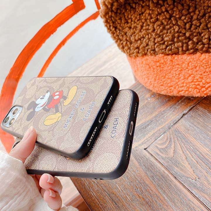  シンプル coach iphone12proケース 