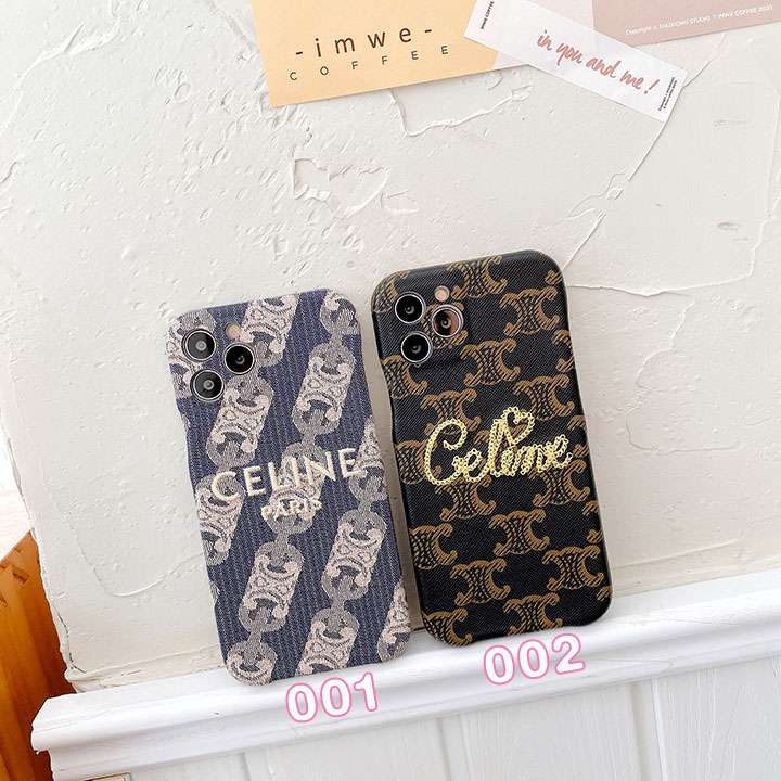 CELINE 刺繍 iphone12pro携帯ケース