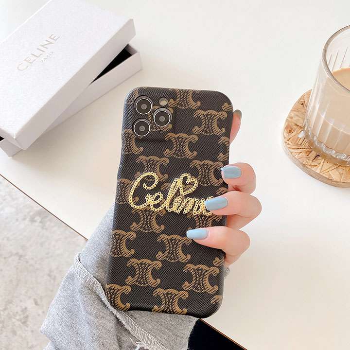 CELINE 刺繍 iphone12pro携帯ケース