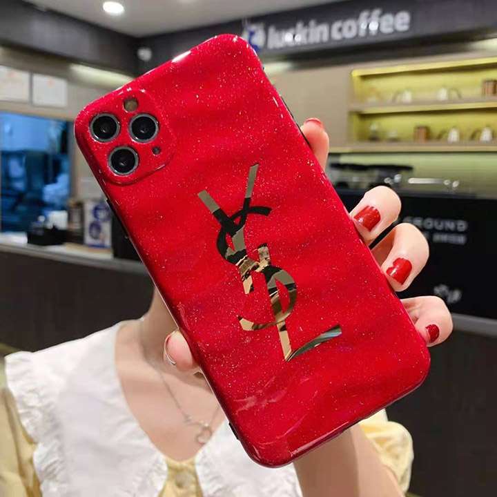  YSL シンプル風 iphone12pro maxケース