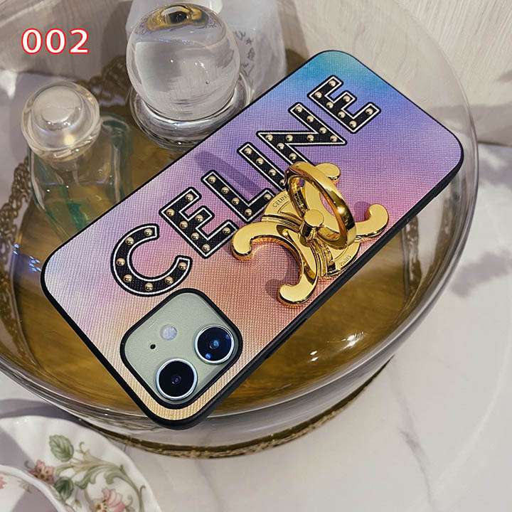 セリーヌ カバー iphoneXS 高質革貼