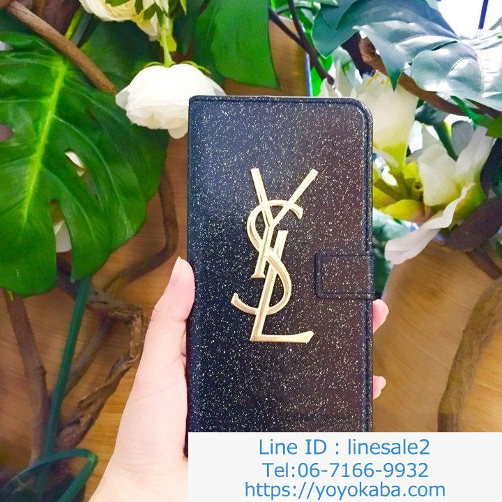 YSL レザー iphone7plusケース