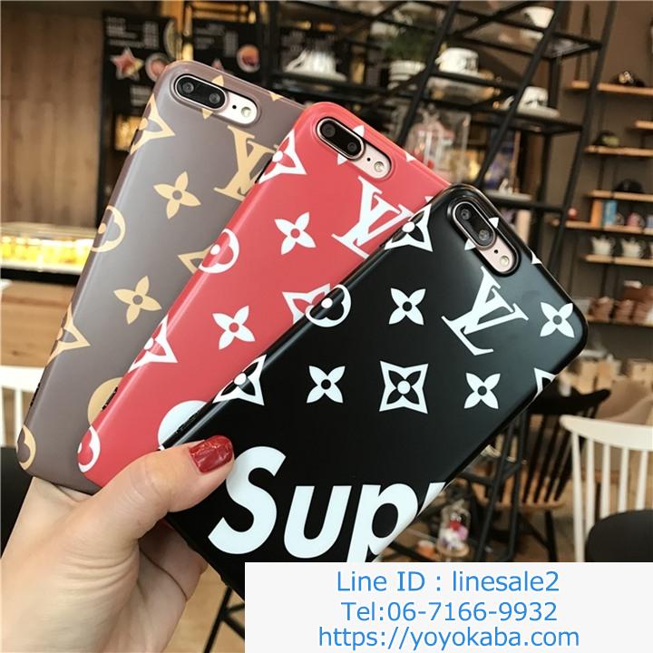 SUPREME iphone8plusケース lv