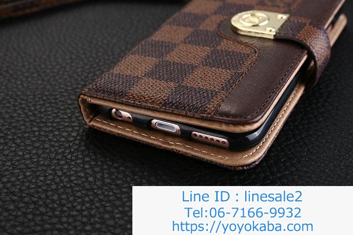 Lv モノグラム iphone8/X手帳型ケース