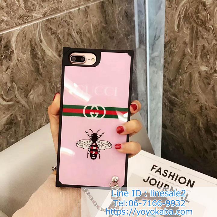 Gucci 刺繍風 iphone8plusソフトケース 人気